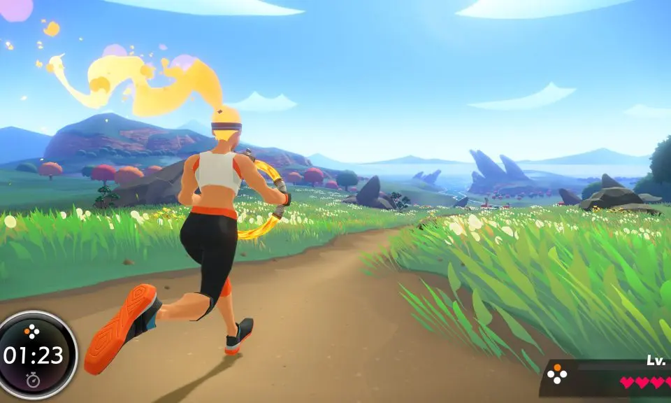 Character Creation & Difficulty Settings - Ring Fit Adventure screenshot