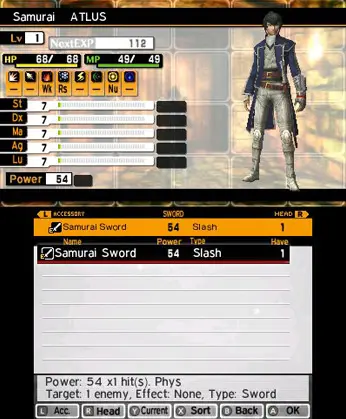 Controls and User Interface — Shin Megami Tensei IV Guide