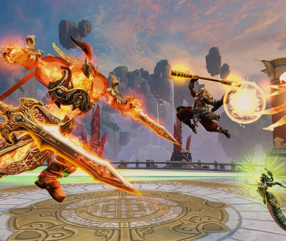 Defending the Base - Smite screenshot