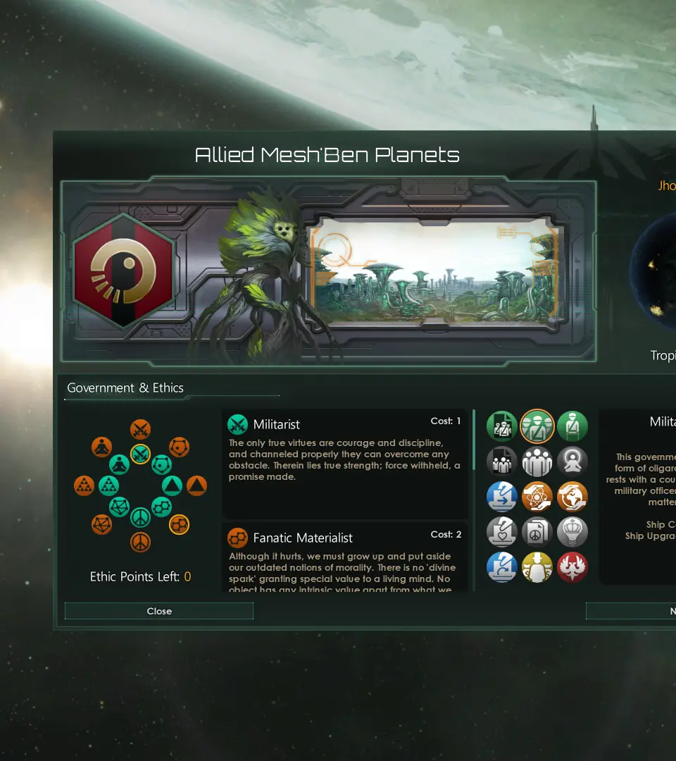 Crisis Fighters and Galactic Emperor - Stellaris screenshot