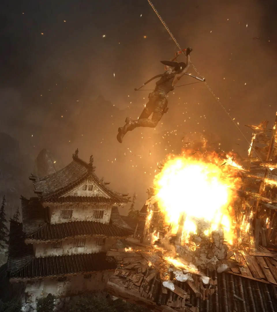 Mountain Temple - Tomb Raider (2013) screenshot